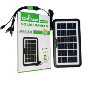 Портативная солнечная панель Cclamp CL-638wp 3.8W 6V IP65