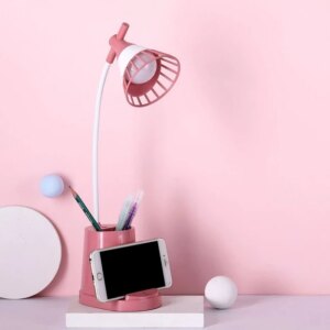Лампа DESKTOP LAMP EL-2176 с функцией Powebank 1200mAh, и держателем телефона