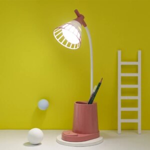 Лампа DESKTOP LAMP EL-2176 с функцией Powebank 1200mAh, и держателем телефона