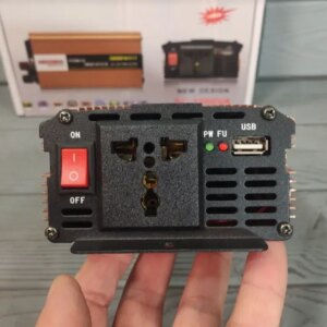 Преобразователь напряжения 12V-220V 1000W/инвертор автомобильный 1000W 12 V UN-3054 (work 660W)