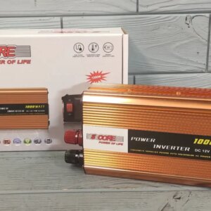 Преобразователь напряжения 12V-220V 1000W/инвертор автомобильный 1000W 12 V UN-3054 (work 660W)