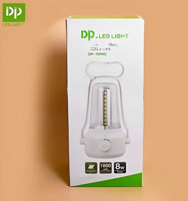 Кемпинговый фонарь аккумуляторный переносной DP-7044С лампа ночник 8W