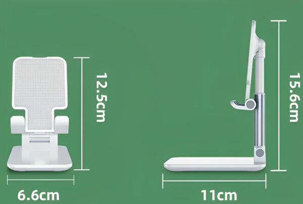 Настольная подставка держатель для телефона планшета Folding desktop phone stand Розовая
