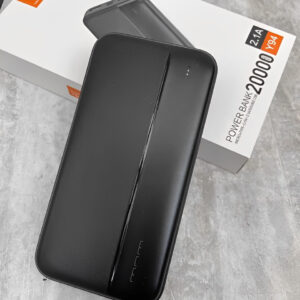 Мощный PowerBank WUW Y94 20000 mAh / Портативный внешний аккумулятор черный