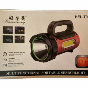 Кемпинговый фонарь HEL-T93 (LM+COB белый и красный) + солнечная панель + Powerbank + microUSB