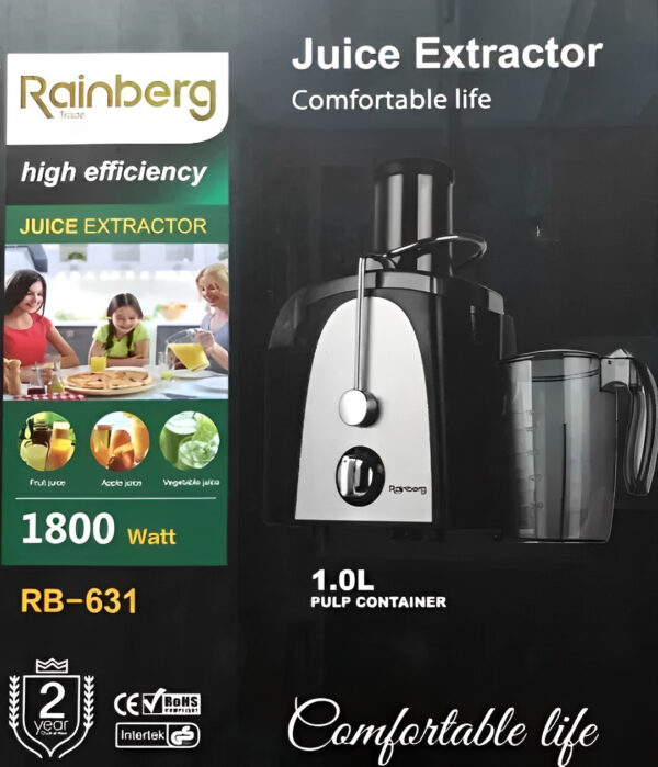 Соковыжималка электрическая центробежная Rainberg RB-631 1800W