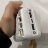 Повербанк Viaking 30000 mAh с солнечной панелью, 4 кабеля, Портативное зарядное устройство