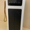 Повербанк Viaking 30000 mAh с солнечной панелью, 4 кабеля, Портативное зарядное устройство