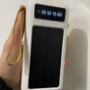 Повербанк Viaking 30000 mAh с солнечной панелью, 4 кабеля, Портативное зарядное устройство