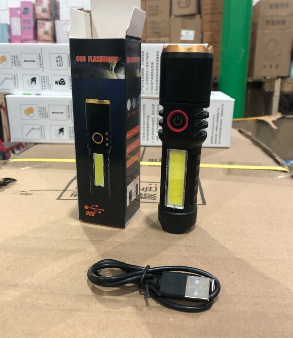Фонарик с зарядкой USB HS-82202
