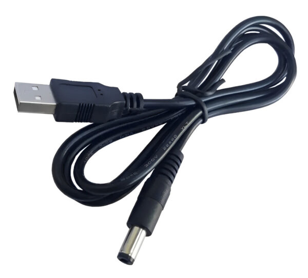 Кабель питания от повербанка USB-DC переходник повышающий преобразователь с 5V на 9V для роутера
