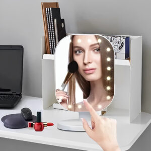Зеркало для макияжа с LED подсветкой Cosmetie Mirror HH071 20LED DL133