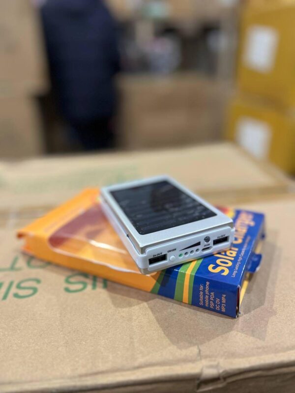 Power Bank 30000Mah аккумулятор для телефона зарядка от солнца с солнечной батареей