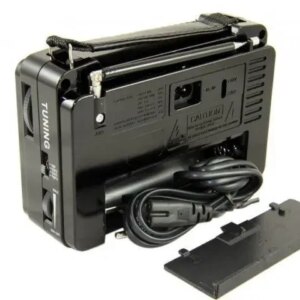 Радиоприемник портативный Golon RX-606AC, черный