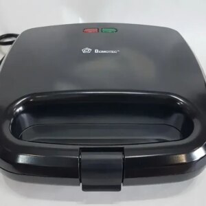 Электрическая сэндвичница DOMOTEC 7777MS-BIG Бутербродница с антипригарным покрытием и термостатом 750Вт