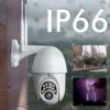 Уличная IP камера видеонаблюдения поворотная WiFi камера Sdeter IPC-V380-Q10 1080P