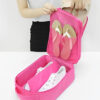 Органайзер для обуви Travel Shoes Pouch Ver.2 Розовый