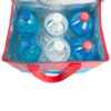 Термосумка, сумка-холодильник 32х20х35 см 22 л Sannen Cooler Bag Красно-синяя DT4244