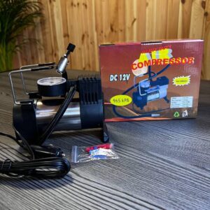 Портативный автомобильный воздушный компрессор Air compressor DC12V 965 kPA