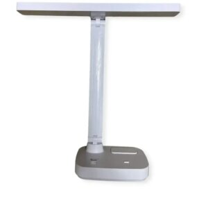 Мощная аккумуляторная настольная лампа Digad 1963 на 48 LED 5W (ЗАРЯДКА ОТ USB/СЪЕМНЫЕ АККУМУЛЯТОРЫ) Белая
