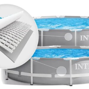 Каркасный бассейн Intex 26700 prism frame, 305х76 см, объем воды 4485 л.