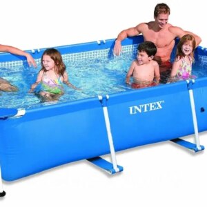 Сборный каркасный прямоугольный бассейн Intex 28270 (Интекс 58983) 220см-150см-60см