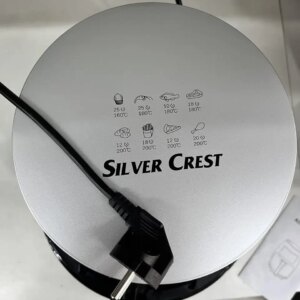 Аэро-фритюрница цифровая безмаслянная фритюрница 6 литров SILVER CREST S-18 2400W