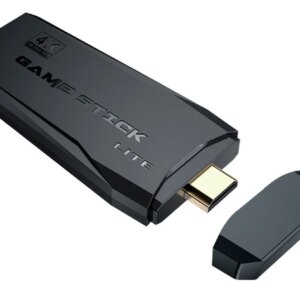 Игровая приставка M8 64gb Mini Game Stick 4K HDMI + 2 беспроводных джойстика, консоль для телевизора