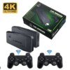 Игровая приставка M8 64gb Mini Game Stick 4K HDMI + 2 беспроводных джойстика, консоль для телевизора