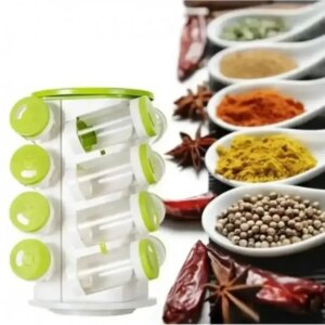 Органайзер для специй кухонный вращающийся Spice Rack 16 в 1 Стойка для специй карусель