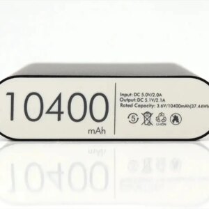 Универсальная мобильная зарядка Power Bank JS-30 Boro 10400 mAh серебристый