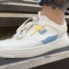 Женские кроссовки Ok-Shoes15-4 патриотические желто-голубые