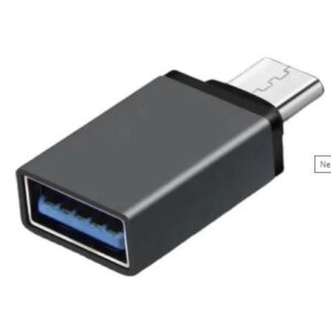 Переходник USB OTG-01 с телефона на флешку - Type-C черные