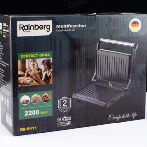 Гриль прижимной Rainberg RB-5411 контактный