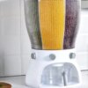 Диспенсер для круп вращающийся с дозатором на 10 кг LY-37
