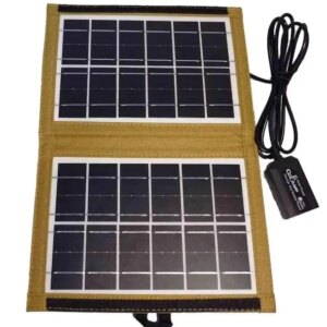 Зарядное устройство Cclamp CL-670 с солнечной панелью 7W USB