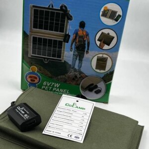 Зарядное устройство Cclamp CL-670 с солнечной панелью 7W USB