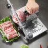 Станок слайсер для нарезки мясных, колбасных и сырных изделий LY-38