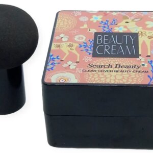 Крем пудра тональный кушон с натуральным финишем бежевый Venzen Clear Cover Beauty Cream ( bb крем-пудра)