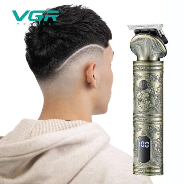 Профессиональный триммер для бритья, стайлинга бороды и стрижки VGR V-962 (мультитриммер аккумуляторного типа)