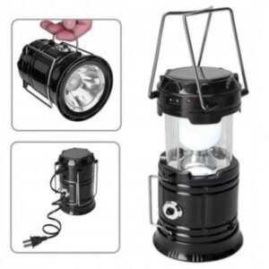 Кемпинговая LED лампа X-BAIL BL-5800 c фонариком и солнечной панелью