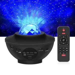 Лампа ночник на поставке Звёздное небо-сфера k790
