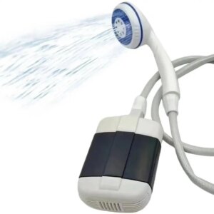 Душ портативный, кемпинговый с помпой на аккумуляторе USB Travel shower  2200 мАг