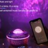 Лампа ночник на подставке Звёздное небо-планета K880
