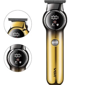 Триммер для стрижки волос и бороды VGR V-989 Gold