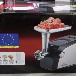 Электрическая мясорубка  с шинковницей Crownberg CB-4216 3200 Вт Кухонный комбайн
