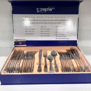 Набор посуды на 6 персон 24 штуки из нержавеющей стали Zepter ZP1001