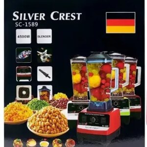 Блендер для коктейлей и смузи Silver Crest SC-1589 4500 Вт чаша 2 л
