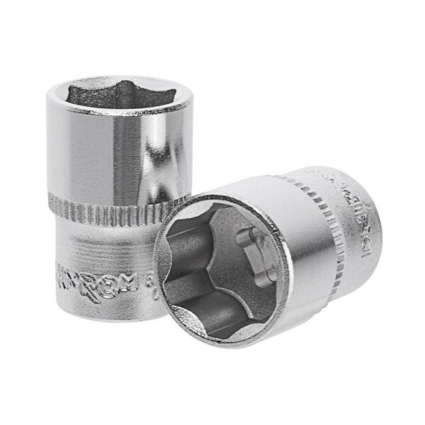 Набор головок торцевых с трещоткой Dnipr-M Ultra (12 шт.) 1/4"