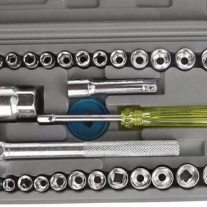 Набор инструментов из 40 предметов в кейсе для гаража и СТО M-106 Grey